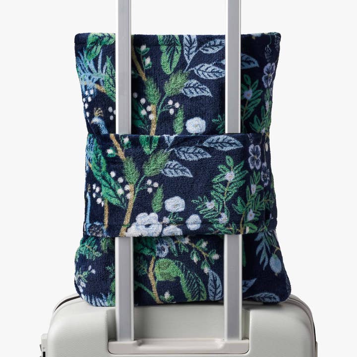 Rifle Paper Co. - Wholesale Travel Blanket - Peacock Travel Fleece Blanket3