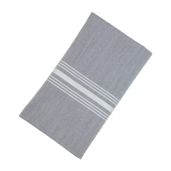 Arkwright Home - Wholesale Dinner & Cloth Napkin - Striped Bistro Napkins (12pk) - Spun Polyester, Colors,18x2246