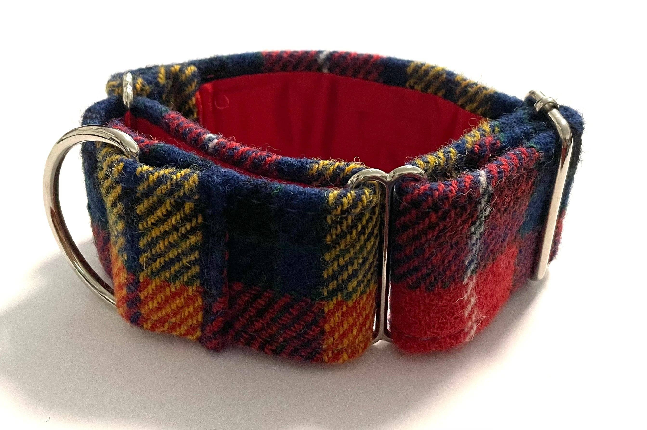 BOWZOS – wholesale Pet collar – Dog – Harris Tweed® Martingale Bowzos1