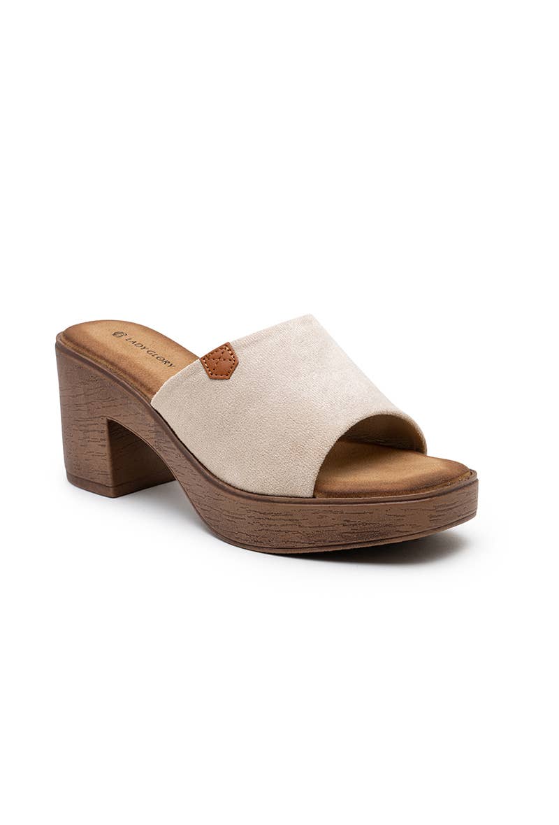 LADY GLORY – wholesale Mules – Women’s – Block-heeled mules with wooden sole11