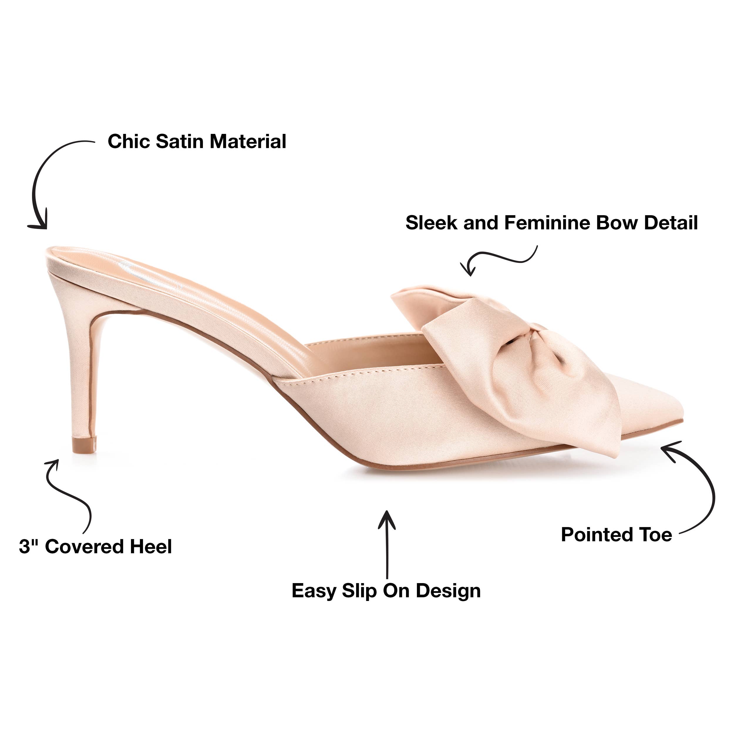 Journee - Wholesale High Heels - Women's - Tiarra Stiletto Pump Heels In Statin11