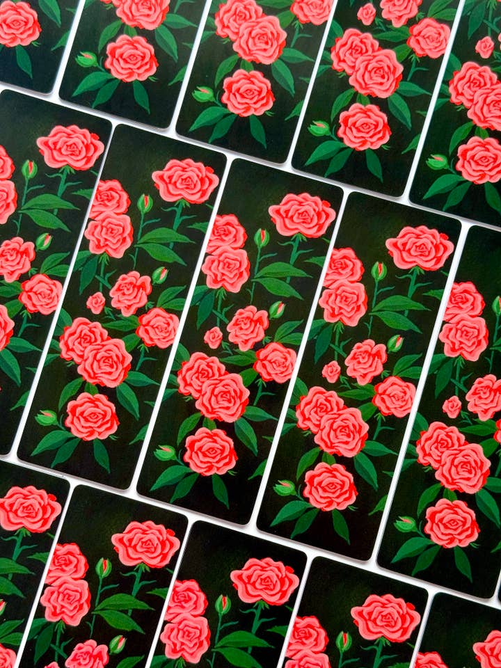 Marcapáginas Floral - Rosas Sonrojadas para venta al por mayor de Annie Parkes