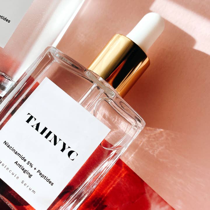 TAHNYC - Wholesale Facial Serum/Concentrate - Niacinamide 5% + Peptides Antiaging + Wrinkles Facial SerumÂ