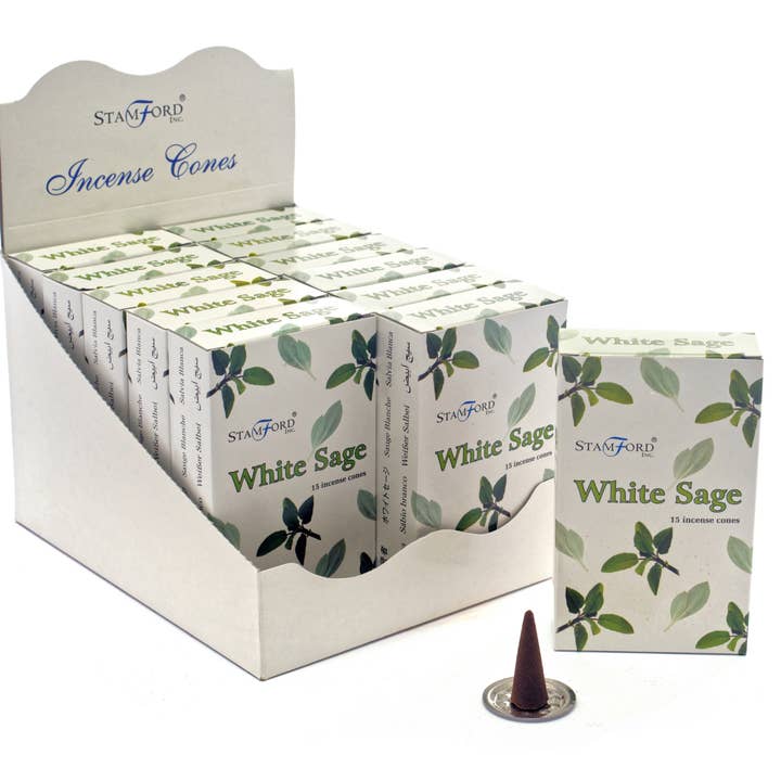 White Sage Cones for wholesale by Ancient Wisdom