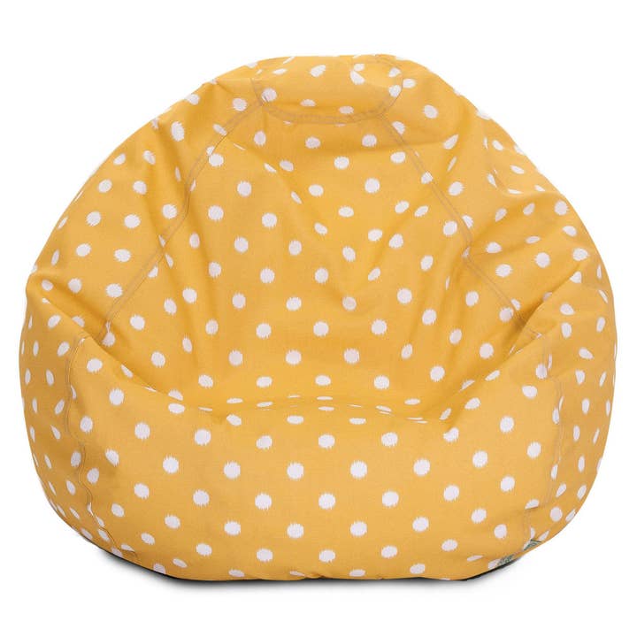 Saco de feijão pequeno Majestic Home Goods Citrus Ikat Dot por atacado de Majestic Home Goods