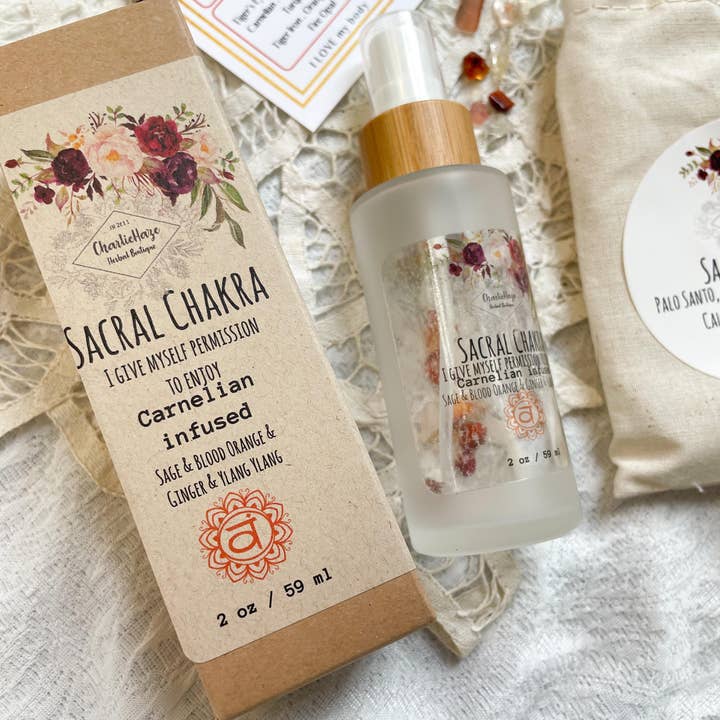 CharlieHaze - Wholesale Smudge Spray - Sacral Chakra Spray1