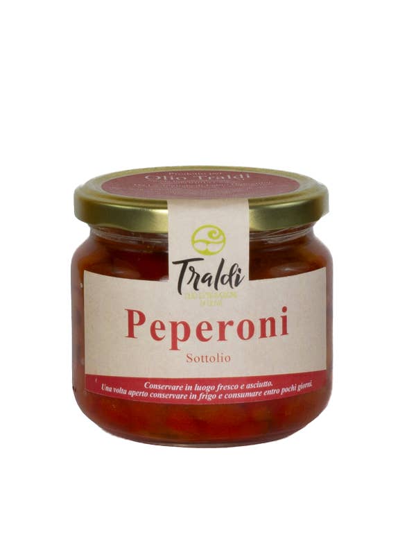 Olio Traldi di Boni Francesca - Wholesale Pickled Vegetables - Pepper fillets in oil 270g