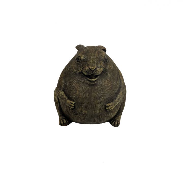 Galt International Company - Wholesale Outdoor ornament/decor - Polyresin Chubby Rabbit Garden Statue 8"H2