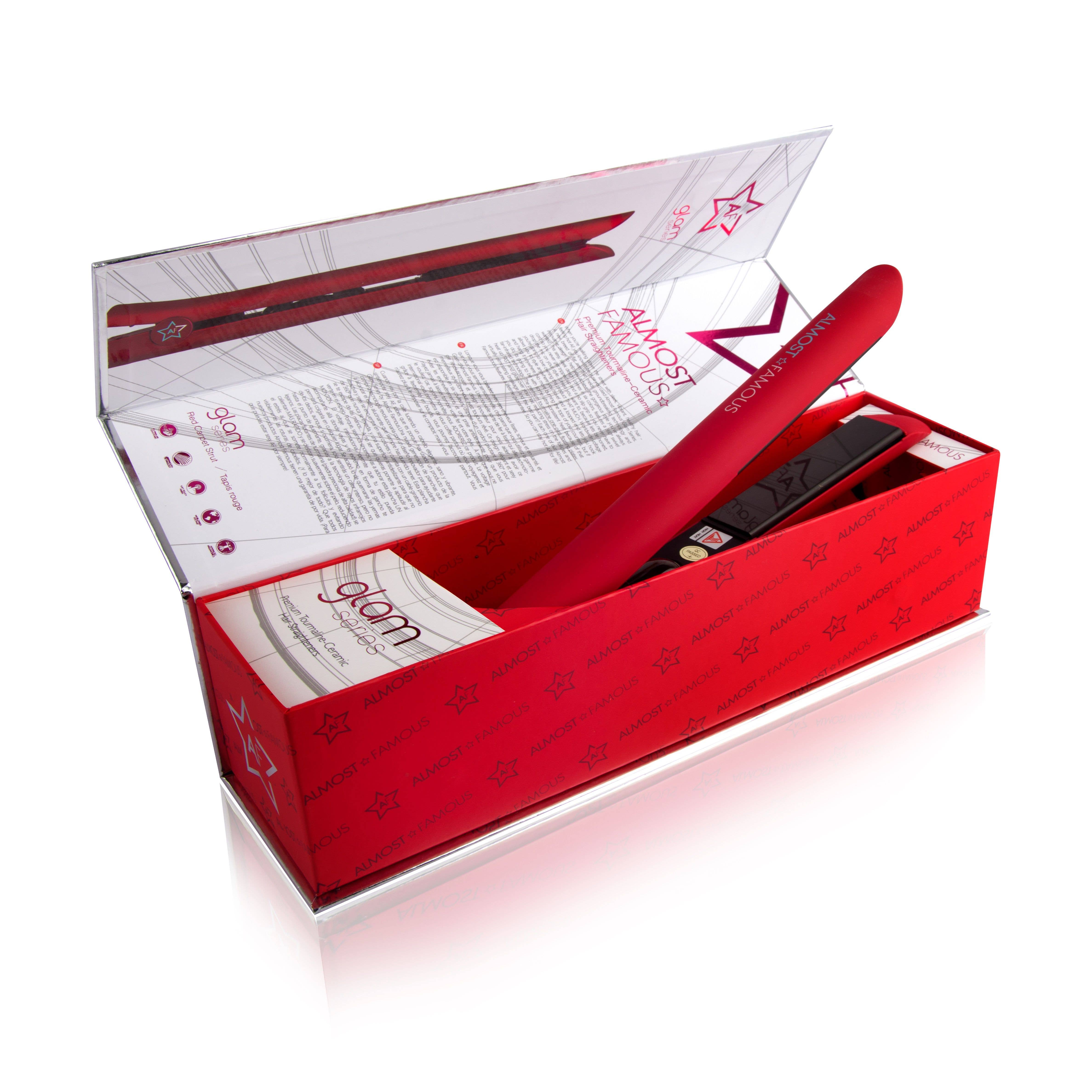 Almost Famous - Wholesale Straightener/Flat Iron - Glam Series 1.25" Analog Adjustable Temp Hair Straighteners0