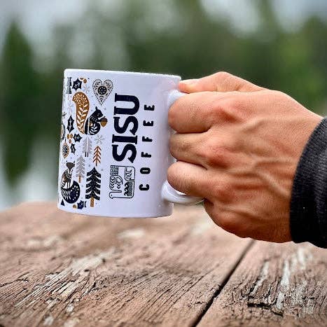 Sisu Coffee - Wholesale Coffee Mug - Forest Friends Mug1