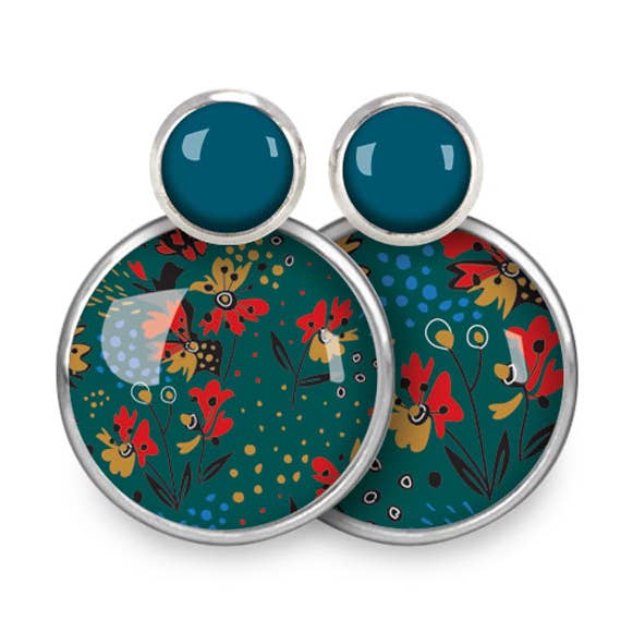 Nomade Puces Alpage - Prata (aço cirúrgico) por atacado de Les Jolies d'Emilie