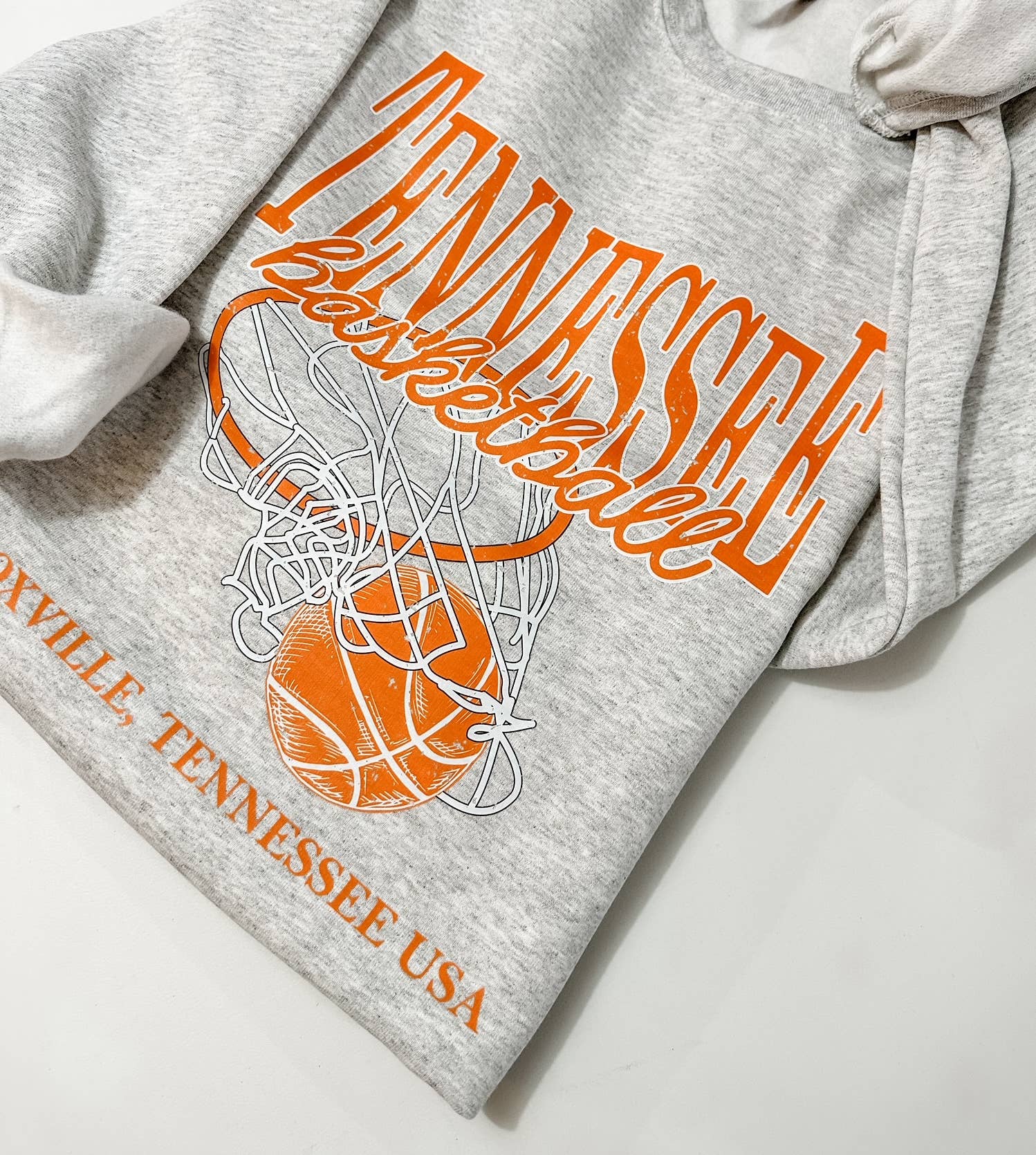 Wicker Road Boutique - Wholesale Graphic Sweatshirt - Women's - Vintage TN Basketball Sweatshirt1