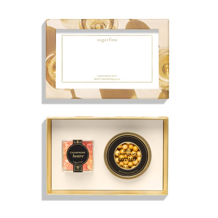 Champagne & Caviar Coffret Bento® 2 pièces (Cocktail Party 2.0) pour la vente par Sugarfina