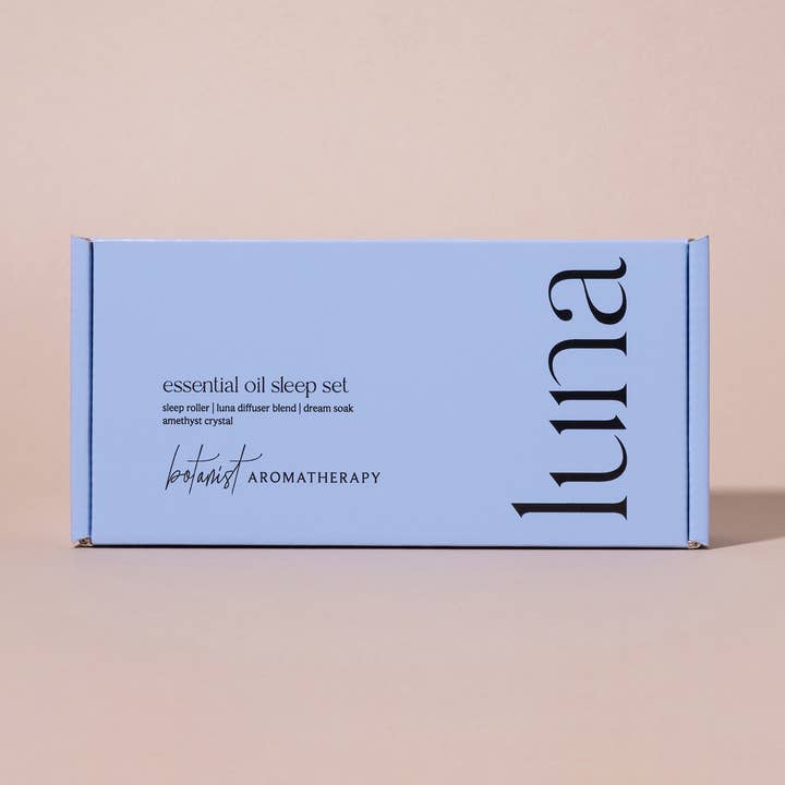 Luna Essential Oil Gift Set for wholesale by Botanist Aromatherapy