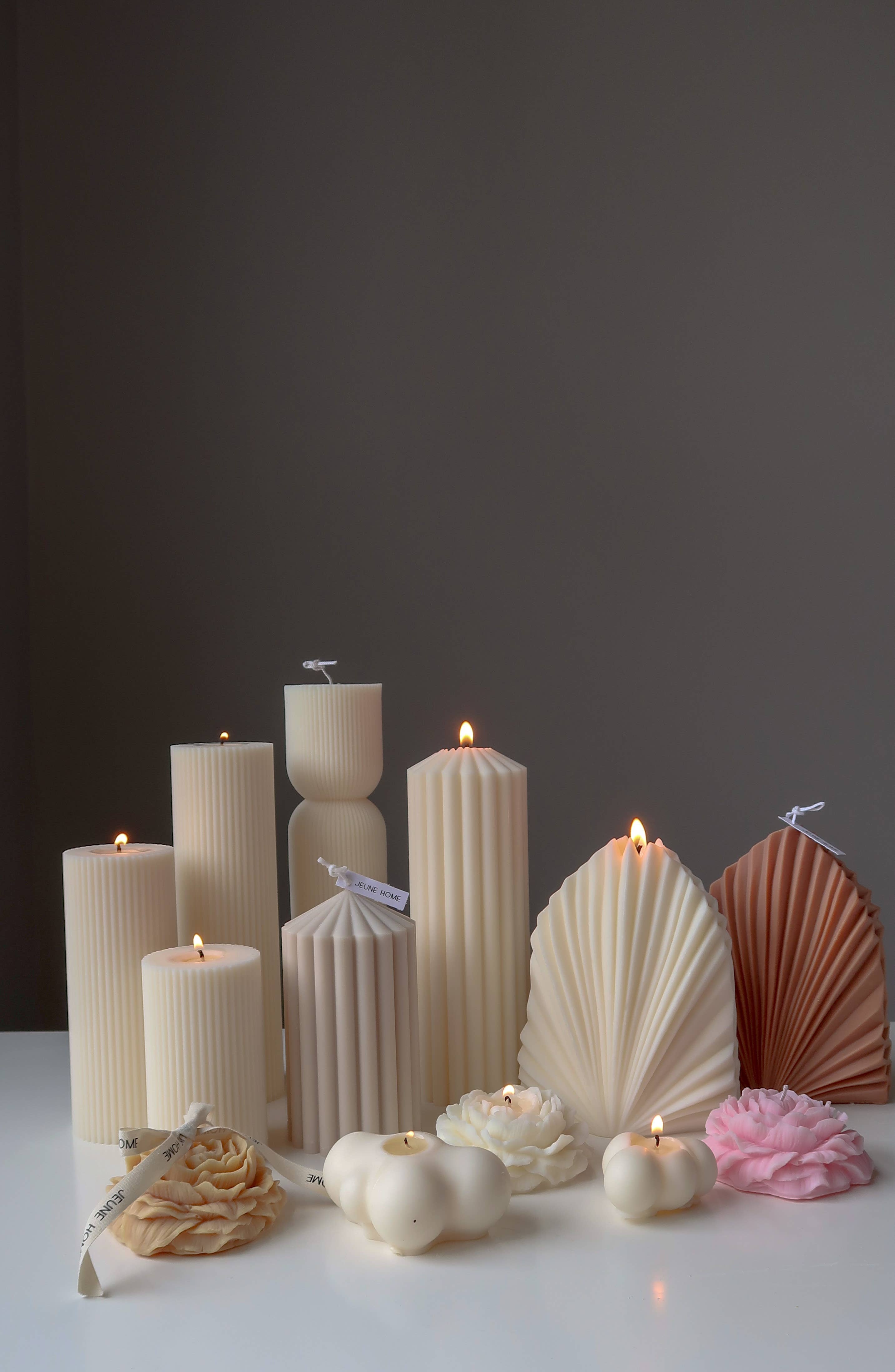 Jeune Home – wholesale Novelty candle – Palm Spear Soy Candle | Scented candle | fan candle3