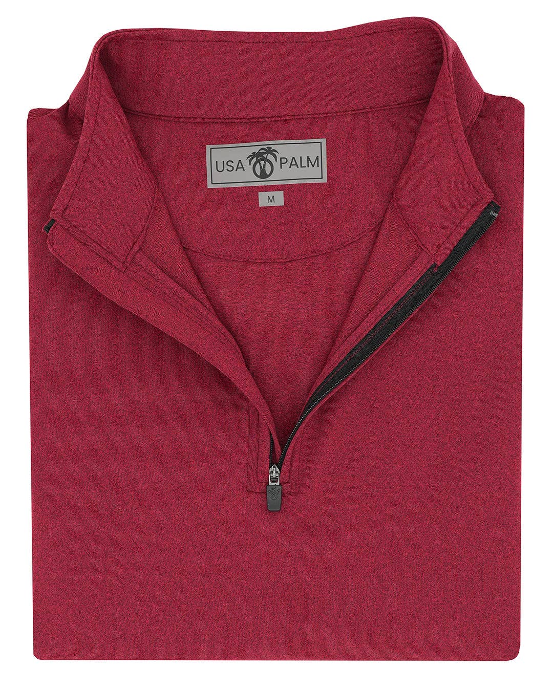 USA Palm – Polo - Homem por atacado – Fecho de 1/4 Mesclado64