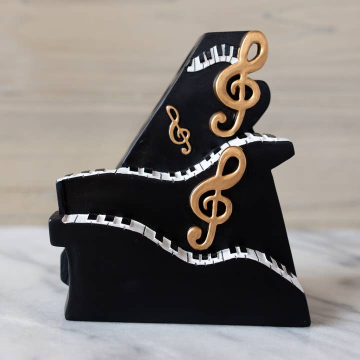 Music Piano Toothbrush Holder for wholesale by Borders Unlimited
