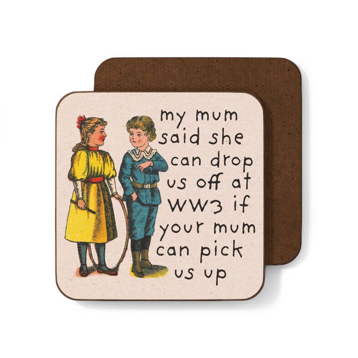 Coaster – WW3 Playdate for wholesale by Betiobca