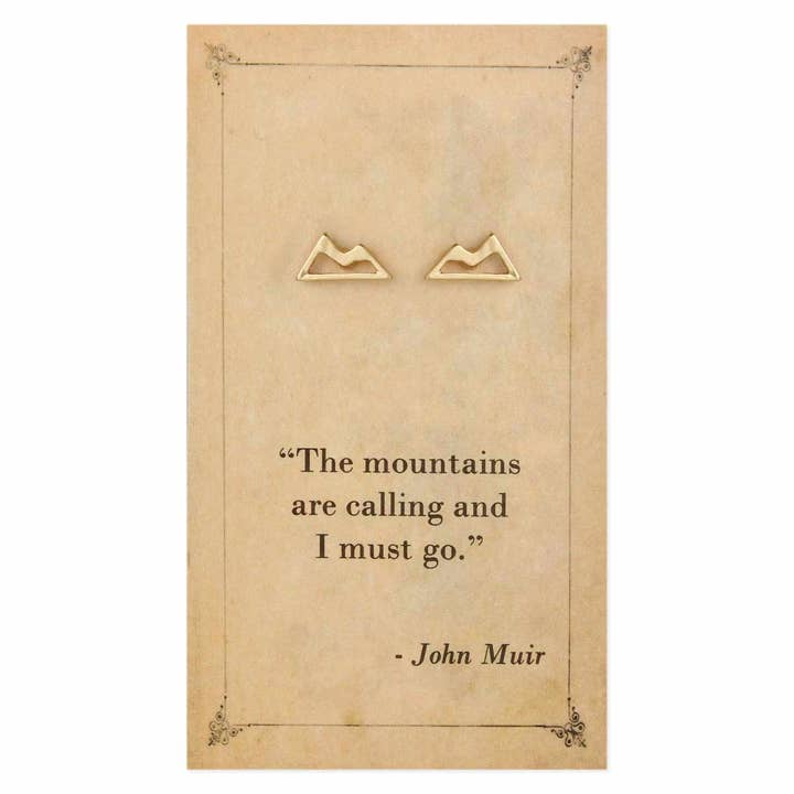 ZAD – wholesale Solitärörhängen – ZAD örhängen med bergstema och citat1