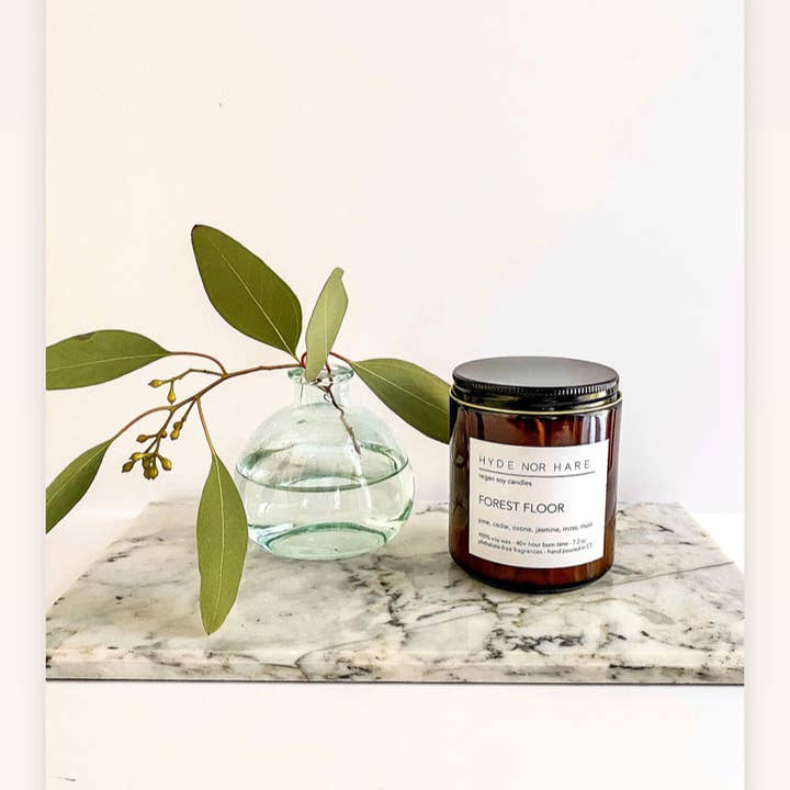 HYDE NOR HARE - Wholesale Jar/Filled Candle - FOREST FLOOR vegan soy candle2