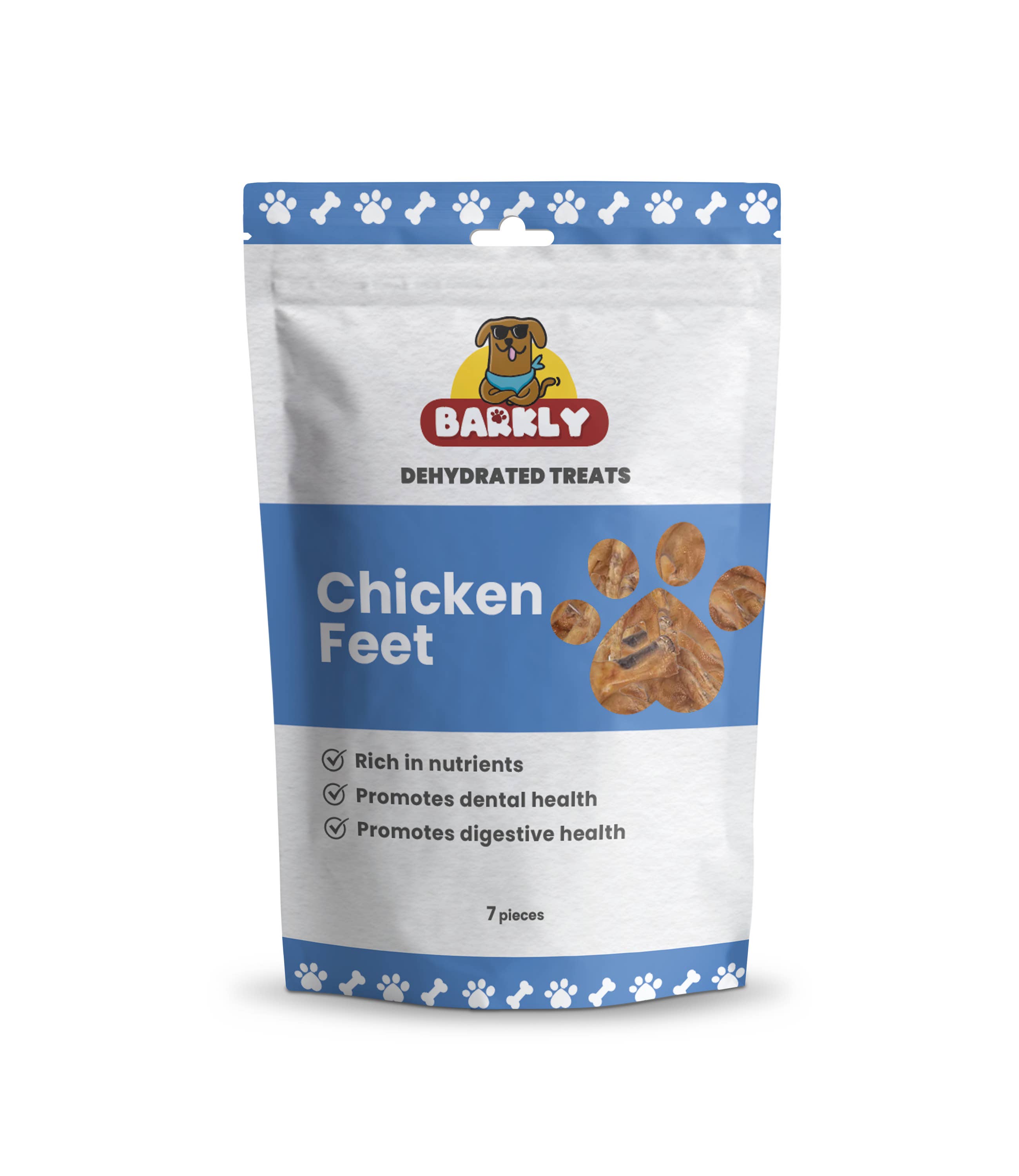 Barkly Natural Dog Treats - Wholesale Pet treats – Dog - Chicken Feet