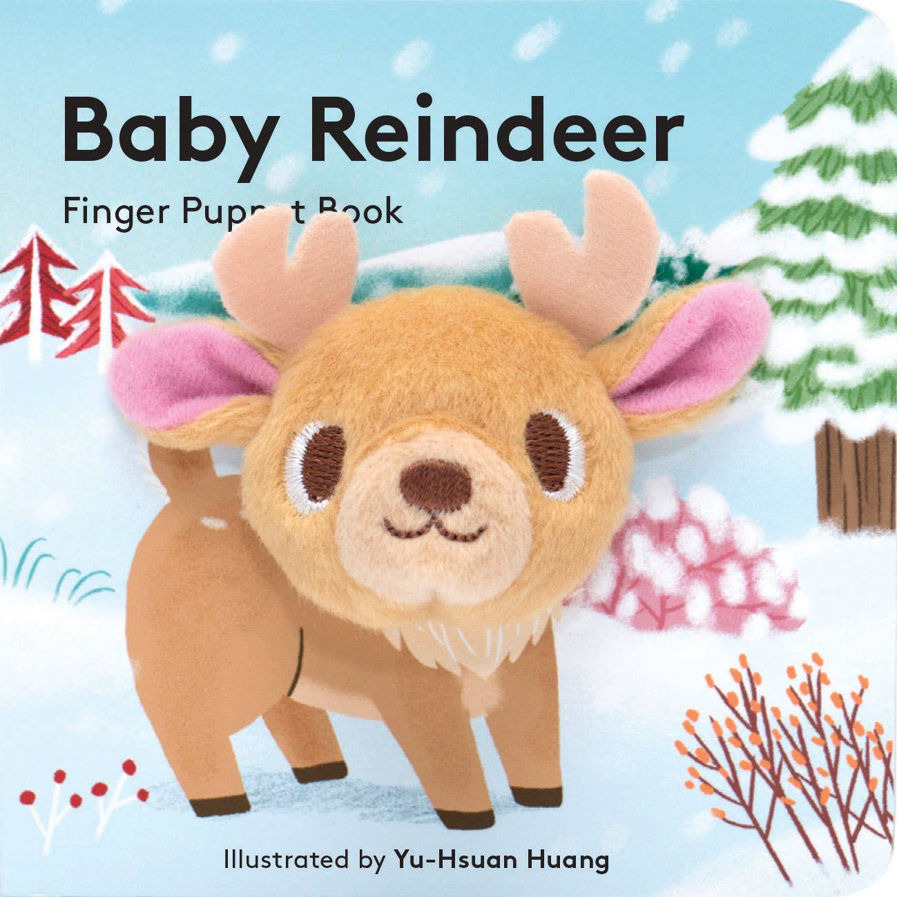 Chronicle Books - Wholesale Baby & Toddler Book (0-2) - Baby Reindeer: Finger Puppet Book1