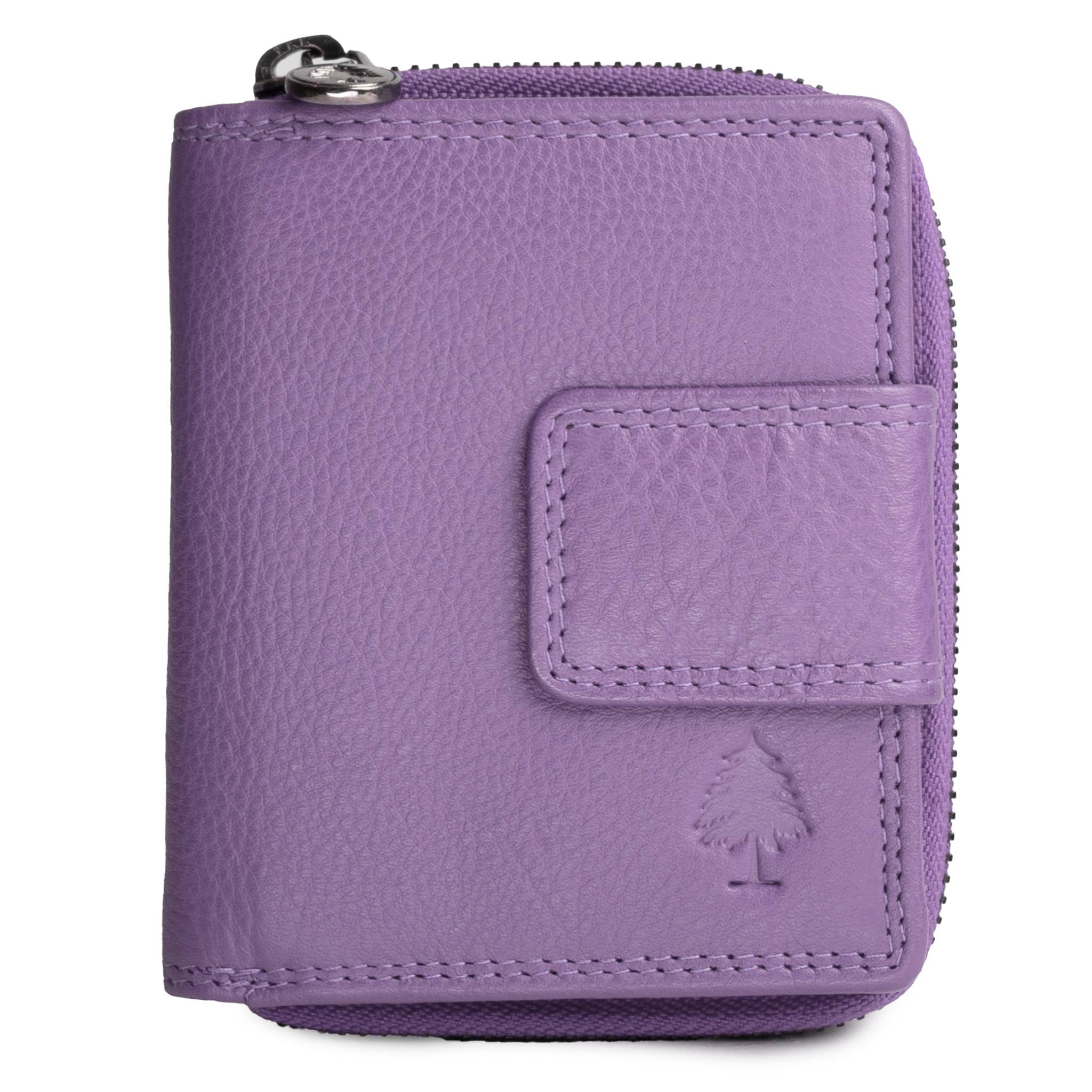 Greenwood - Wholesale Wallet - Unisex - Akiro women's small leather wallet with zip pocket1