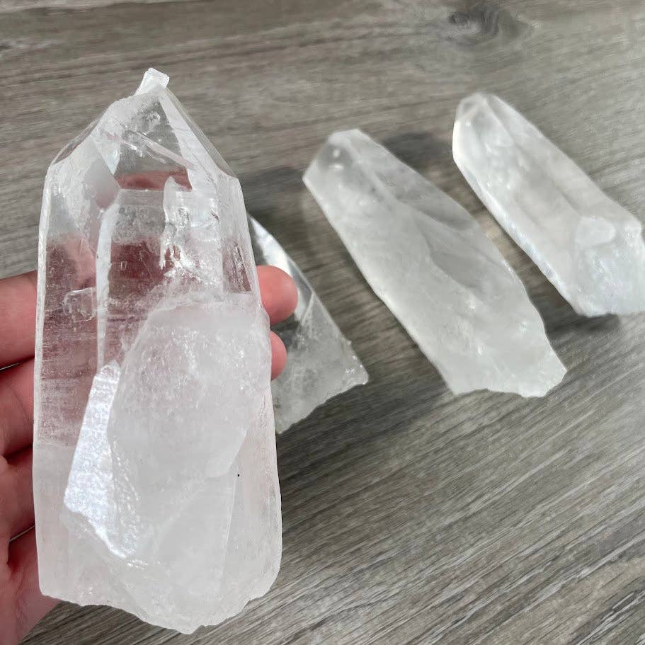 Keystone Crystals - Wholesale Spiritual Stone/Crystal - Raw Lemurian Quartz Crystal Points Wholesale  – Bulk Lots16
