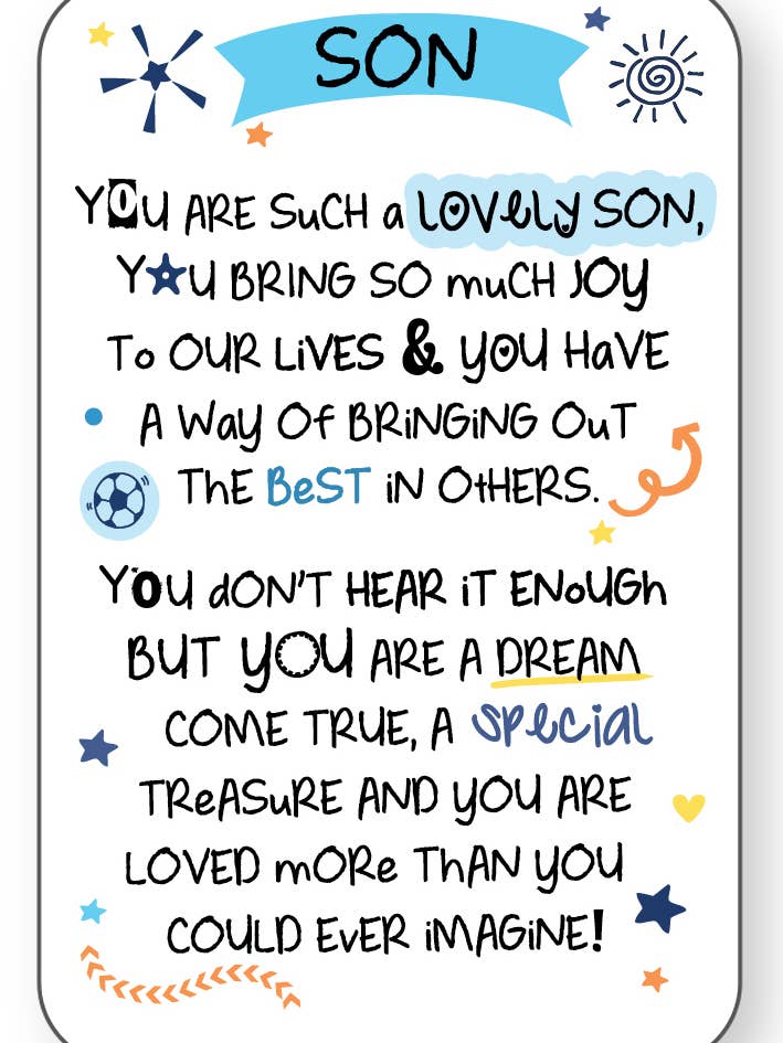 Iwg1217 | Søn - Erindringer | £0,52 hver Es) for engroshandel hos WPL Gifts