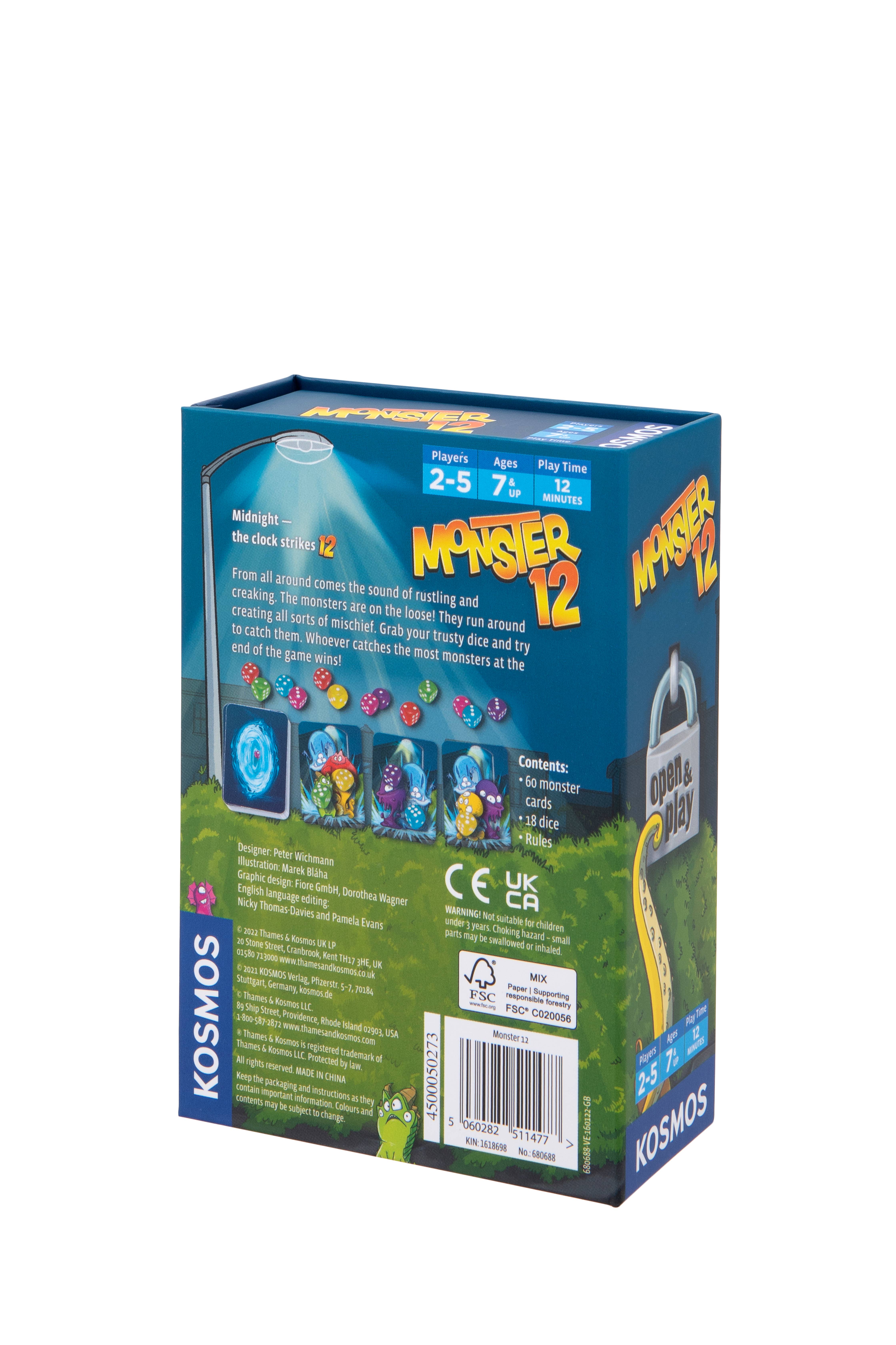 Thames & Kosmos UK LP - Vendita all'ingrosso Giochi da tavolo - Apri e Gioca: Mostro 12 - Gioco da Tavolo10
