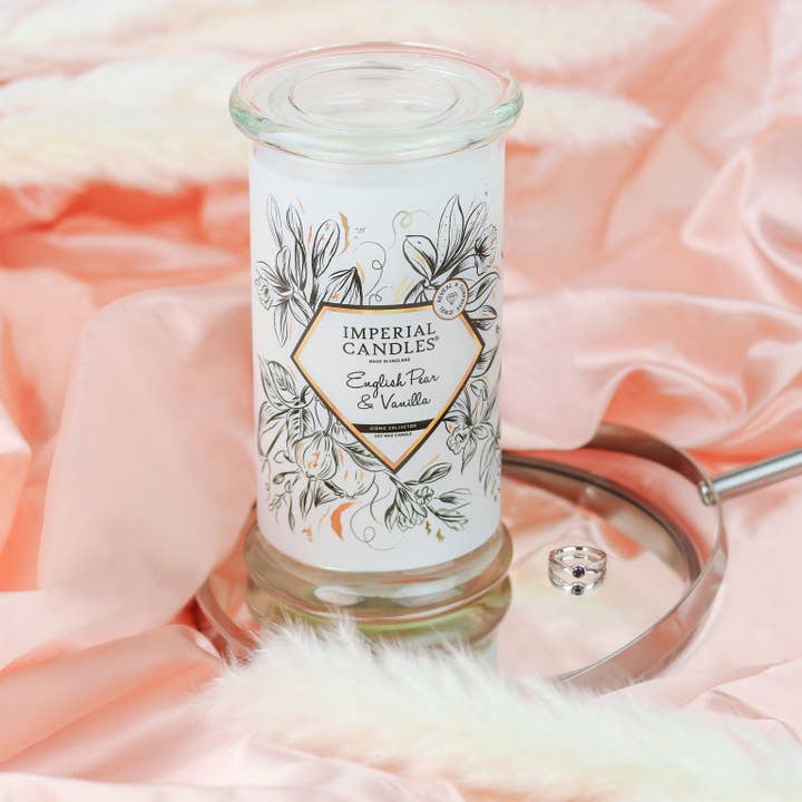 Imperial Candles – Großhandel Kerze im Glas / gefüllte Kerze – English Pear & Vanilla - Schmuckkerze