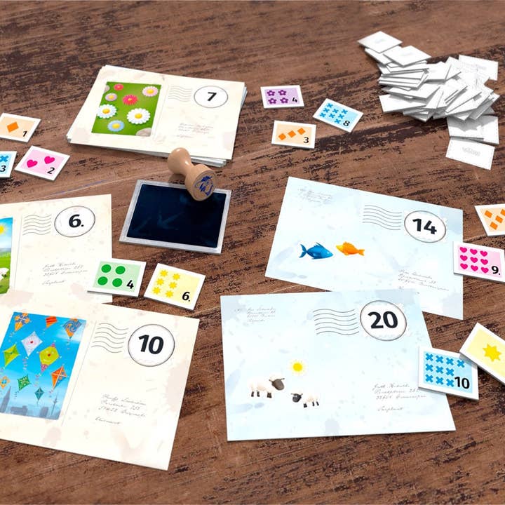 HABA USA - Wholesale Board Game - Pio's Pigeon Post Game