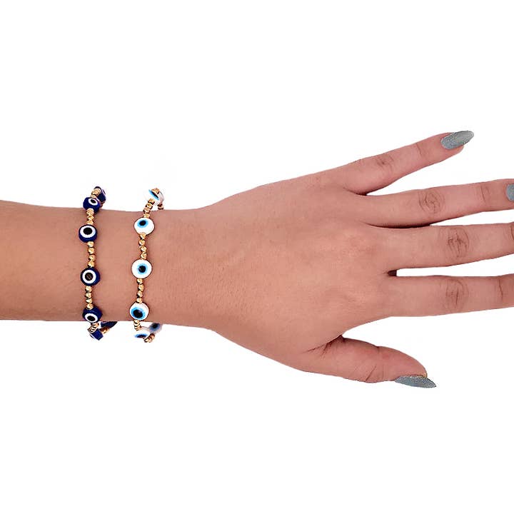 Pichincha - Wholesale Beaded Bracelet - Evil Eye Beaded Stretchy Bracelet1