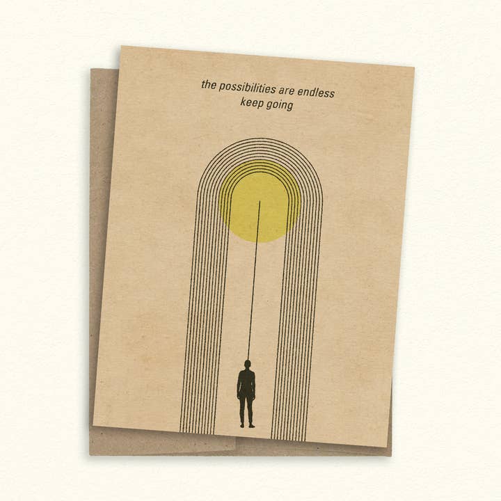 The Possibilities Are Endless Greeting Card for wholesale by SheeleyCo