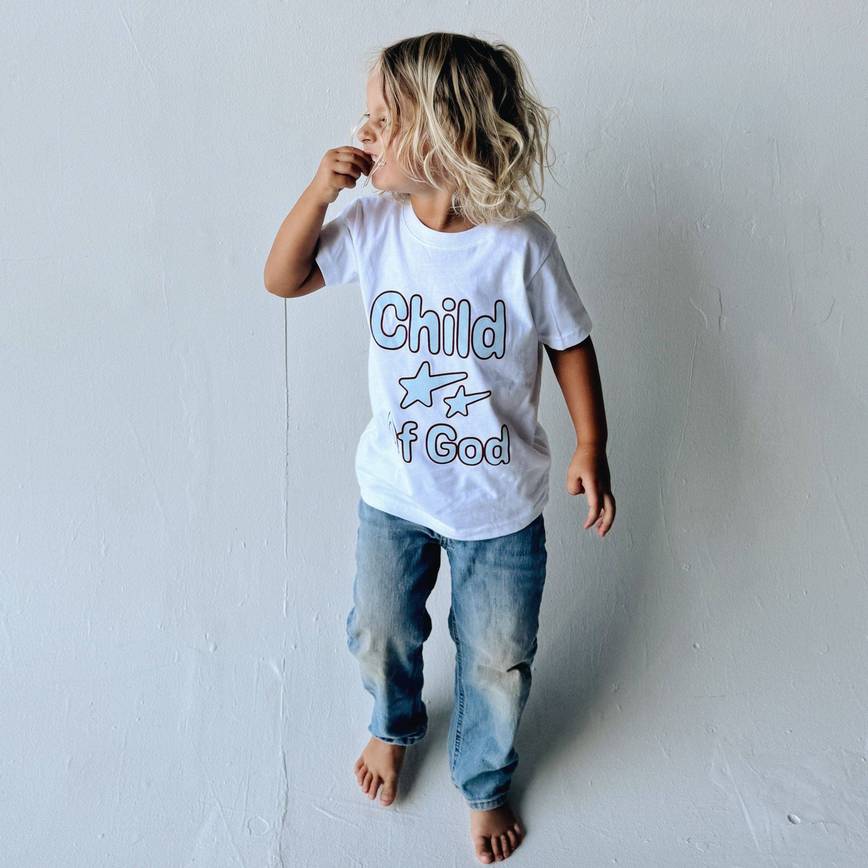 He Would Love First - Wholesale Screen Printed T-Shirt - Kids - NEW! | TODDLER "CHILD OF GOD" TEE0