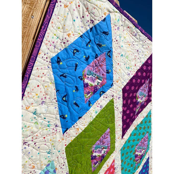 Rachel Rossi Design - Wholesale Craft Sewing Kit - Tiny Dancer | Quilt Pattern | Modern Vintage16