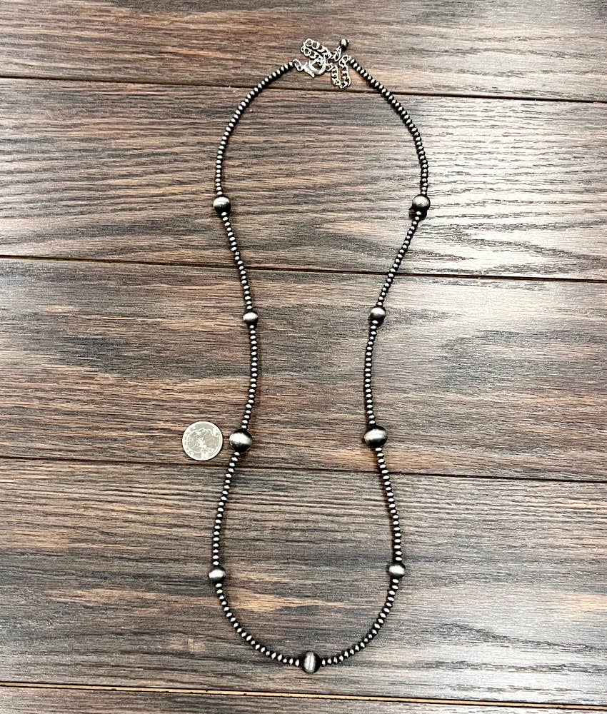 ISAC Trading Inc – Engroshandel Perlehalskæde – 738910, Håndlavet 34" Navajo Perlehalskæde1