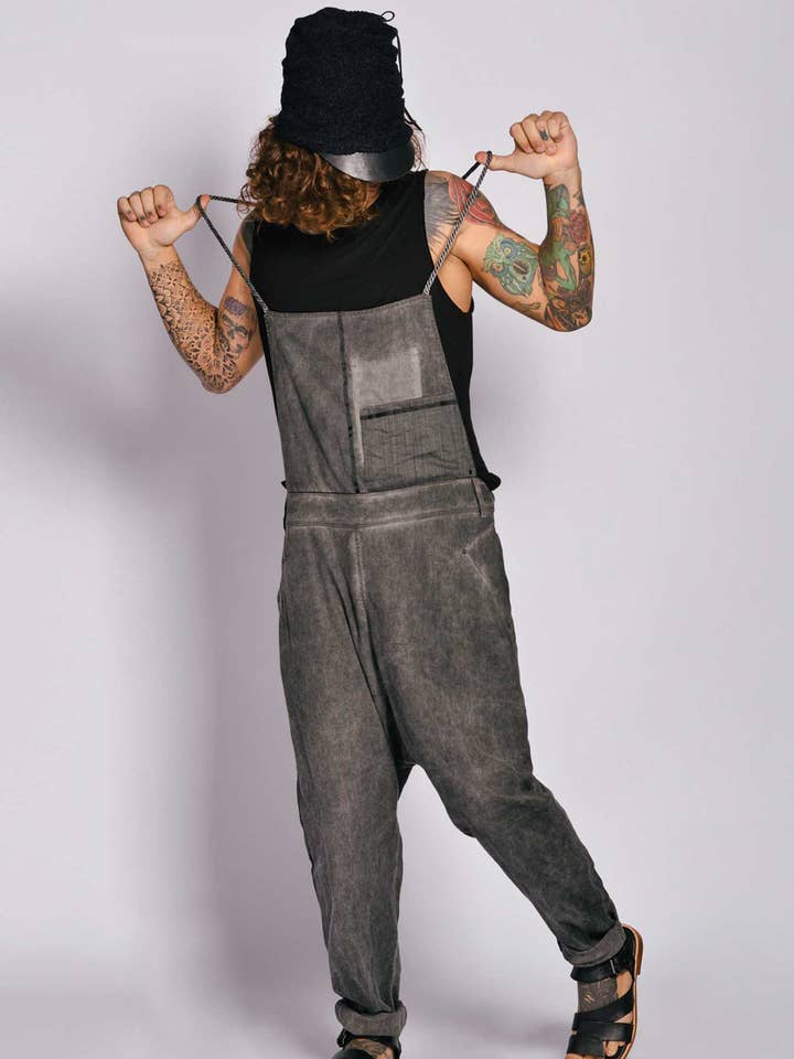 Irazu Linen Salopet for engroshandel hos Gingersnap Official Bali