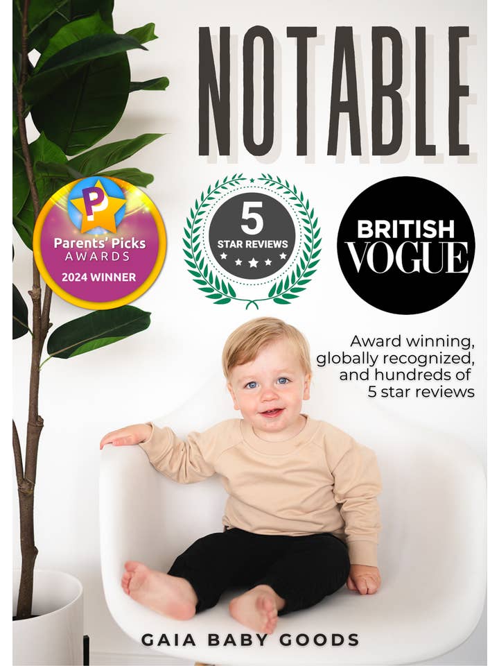 Gaia Baby Goods - Wholesale Sweatshirt - Kinderen - Hartjes Ogen Organisch Katoen Valentijn Baby Peuter Trui