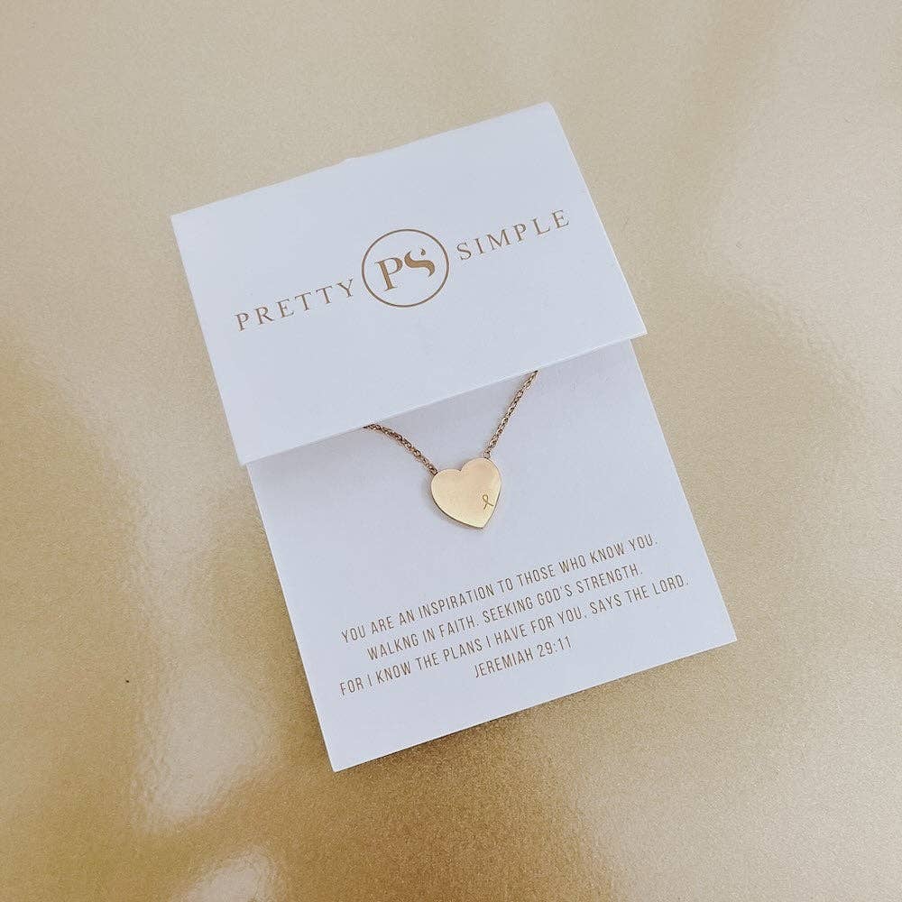 Pretty Simple - Wholesale Halskettinghanger - Sweet Heart Cadeau Ketting - WATERDICHT Groothandel0