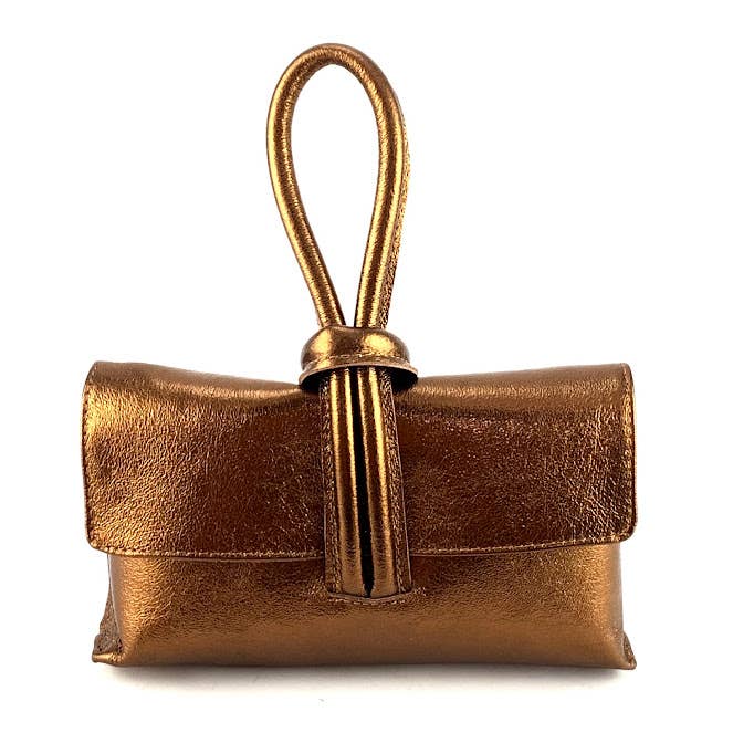 MILANO AMOUR - Vendita all'ingrosso Pochette - Donna - POCHETTE MICHELLE LAMINATO CON NODO5