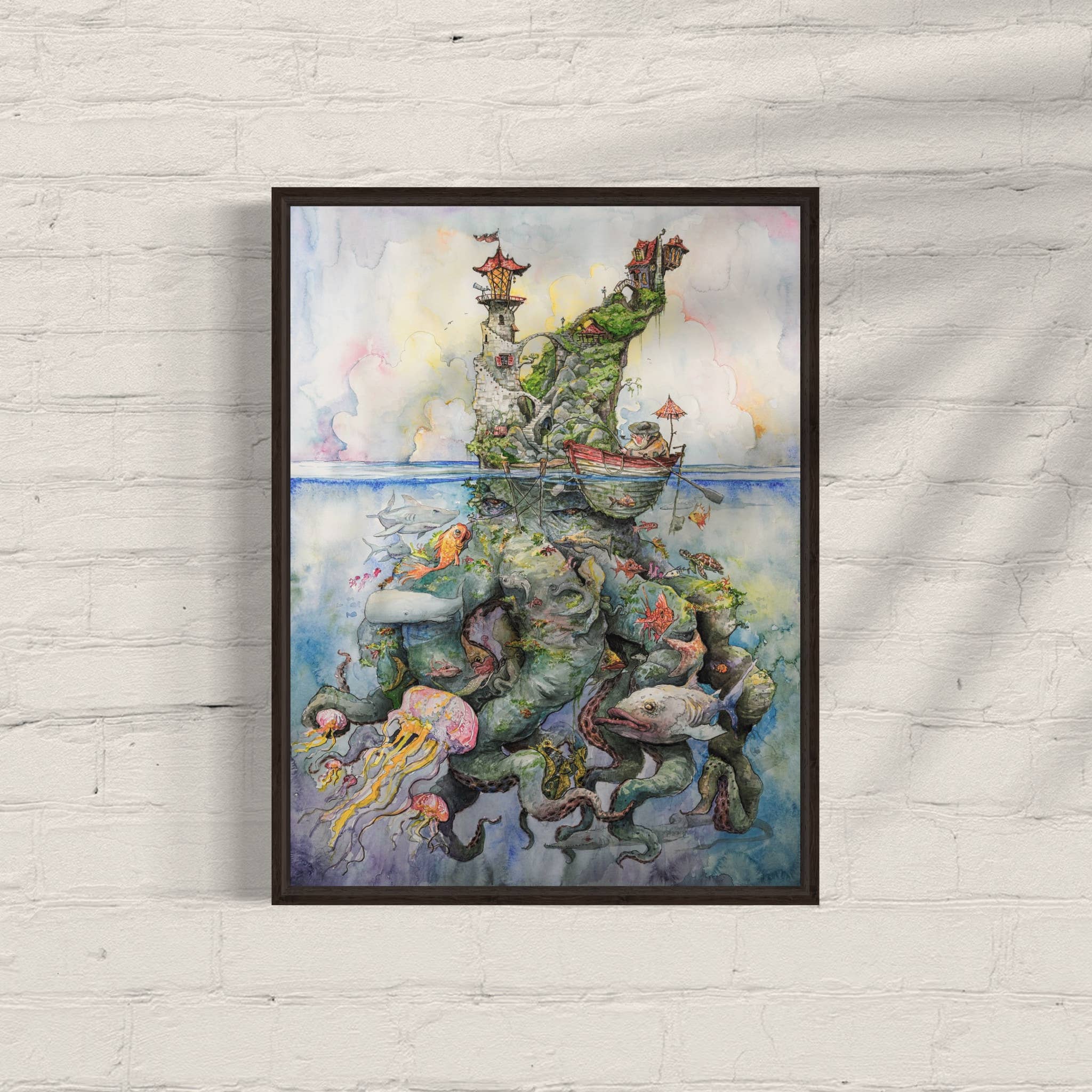 Mark Ludy Art Books & Games - Wholesale Art Print - Old Man at Sea | Artist Signed Artwork3