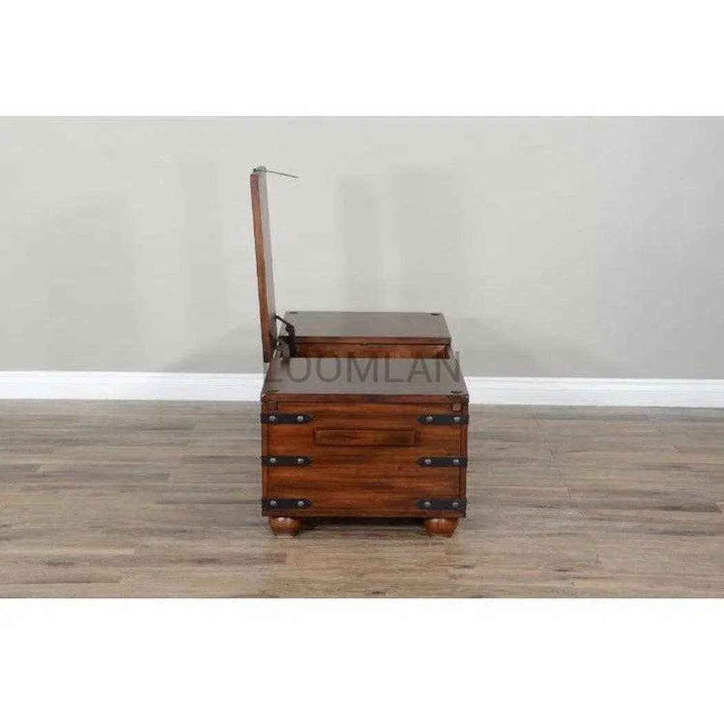 LOOMLAN – wholesale Coffee table – Rectangular Trunk Coffee Table Storage3