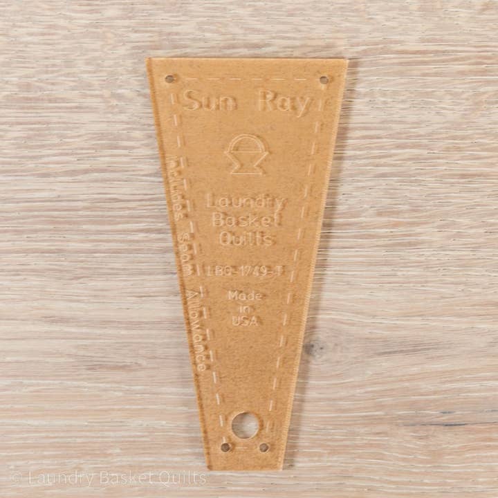 Sonnenstrahlvorlage für den Großhandel von Laundry Basket Quilts