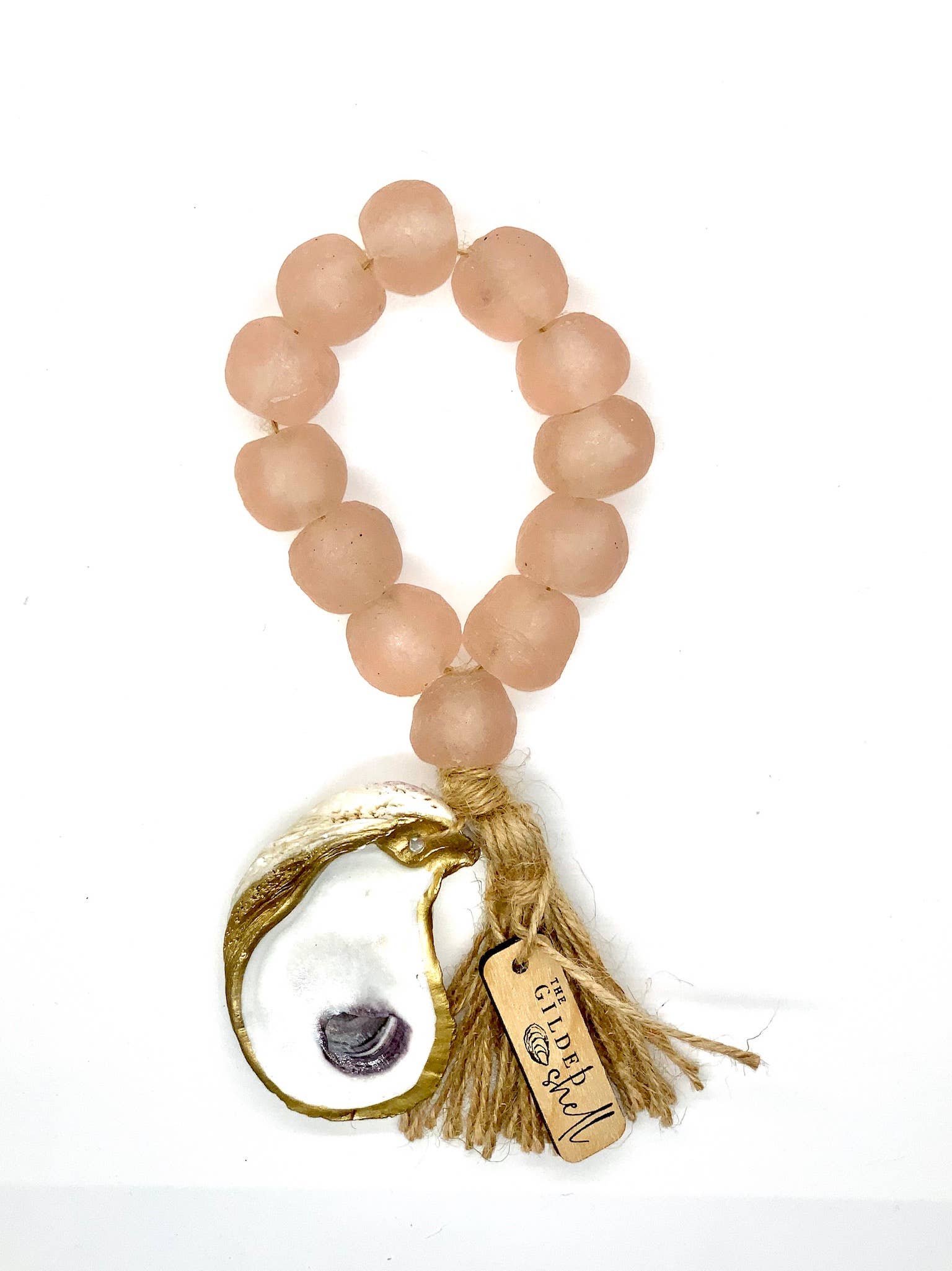 The Gilded Shell - Wholesale Decorative Tabletop Object - The Lagoon - Sea Glass6