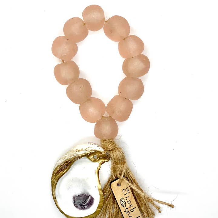 The Gilded Shell - Wholesale Decorative Tabletop Object - The Lagoon - Sea Glass6