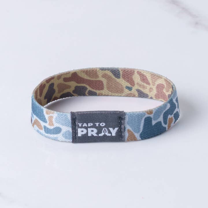 Versible - Wholesale Wristband - Tap To Pray® Wristband – River Rock Camo - Sahara and Copper5
