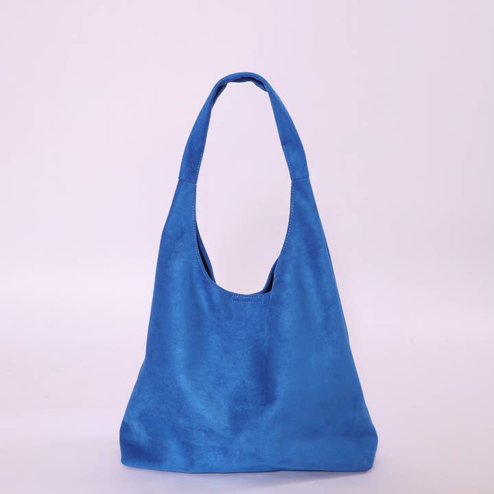 Top It Off - Wholesale Shoulder Bag - Women's - Liz Hobo Suede Bag - Chic and Timeless -Fall 20252