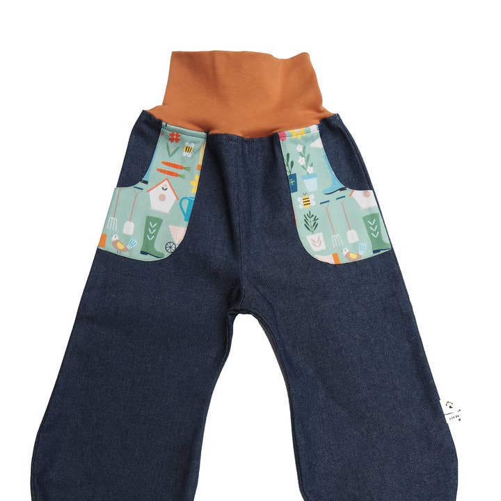 Organic Jeans Bloompants Garden/Organic Jeans Garden pour la vente par ViViV