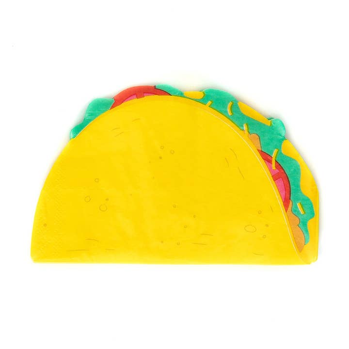 FST143 - Taco Shaped Napkin for wholesale by My Mind’s Eye